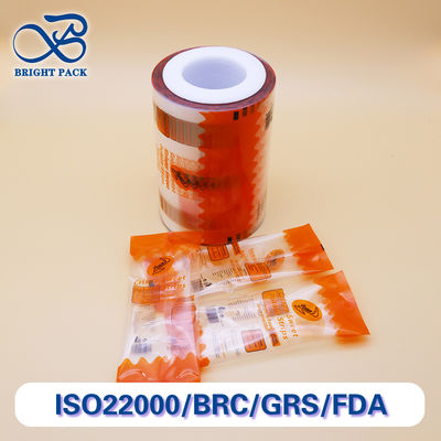 Eco-Friendly Transparent Printed Roll Film Custom Color For Sustainable Food Packaging