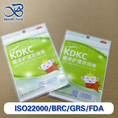 Durable Waterproof Resealable Floss Pick Pouches Heat-Sealable Packaging for Dental Products | OEM/ODM Bulk Supply​