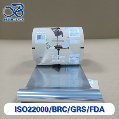 Lightweight Aluminum Foil Roll Film For Food Packaging Customizable Size And Printing