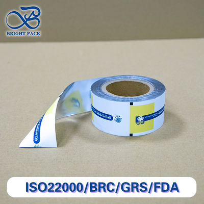 Oxygen-Barrier Aluminum Foil Roll Film For Probiotic Packaging Recyclable Customizable Printing