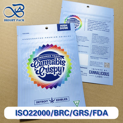 Custom Child Resistant Bags with Zipper Closure - BPA Free & Recyclable