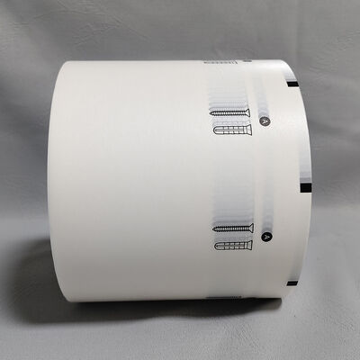 Custom Size Synthetic Paper Roll Stock - Smooth Surface for High-Quality Flexo Printing