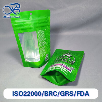 Child-Resistant Mylar Stand Up Pouch - Certified Safety for Medicine & Detergent Pods