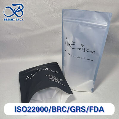 Clear View Stand Up Pouch with Resealable Zipper