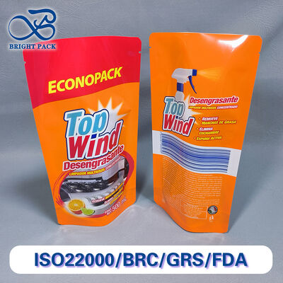 Leak-Proof & Durable Stand Up Pouch for Kitchen Cleaner