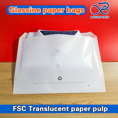 Biodegradable Custom Printed Glassine Bags - Eco-Friendly Grease Resistant Packaging