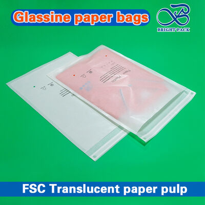 Environmentally Friendly Customizable Translucent Glassine Paper Bags for Premium Clothing Packaging