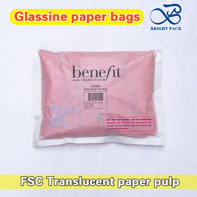 40g Glassine Garment Bags with 100% Degradation Rate – Factory Direct Biodegradable Paper Bags