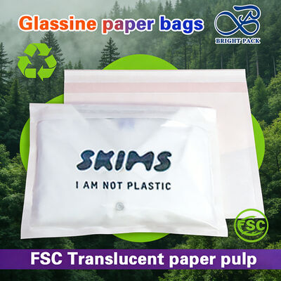Eco-friendly Biodegradable Customizable Glassine Paper Bags for Sustainable Packaging