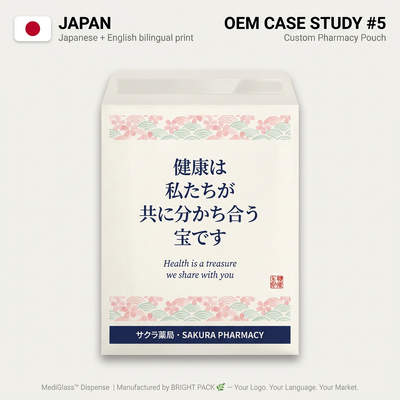 Plastic-Free Medical Packaging Coated Glassine Paper Bag Sustainable Healthcare Packaging UK Wholesale Trade Distributor